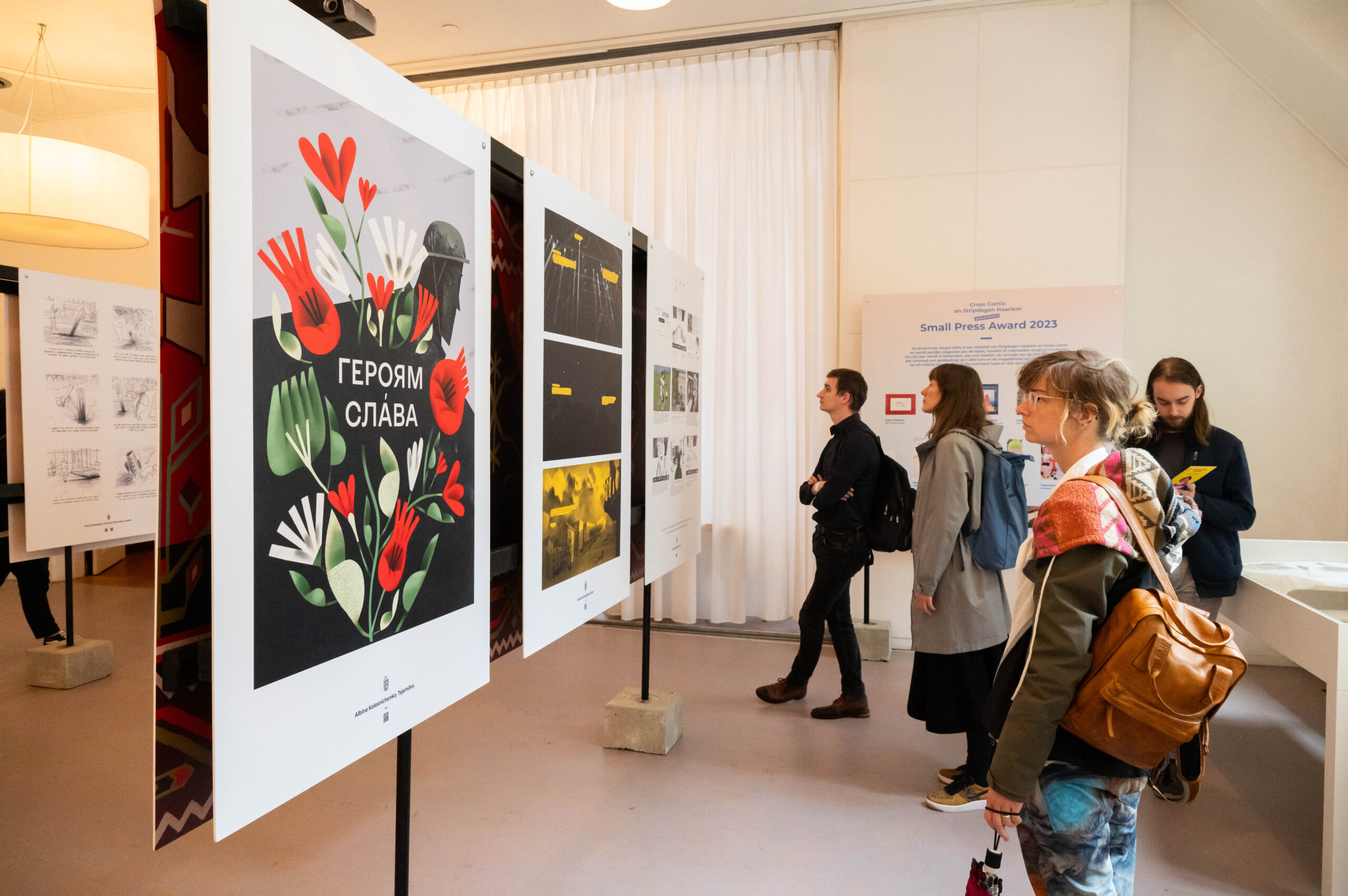 Speciale exposities over actuele onderwerpen (foto: Hans Tak)